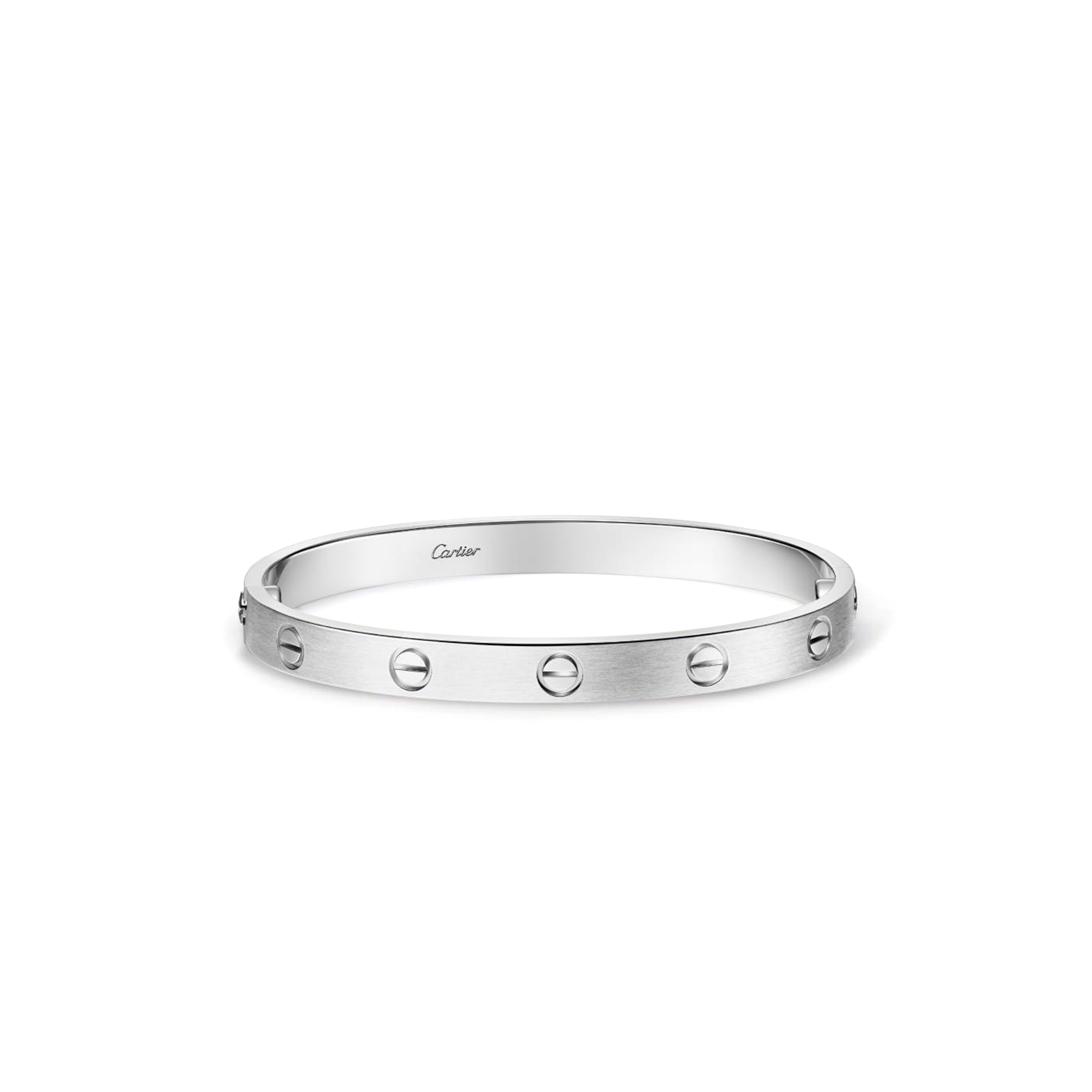 Ca*t*er love bracelet, classic model, brushed b6077117